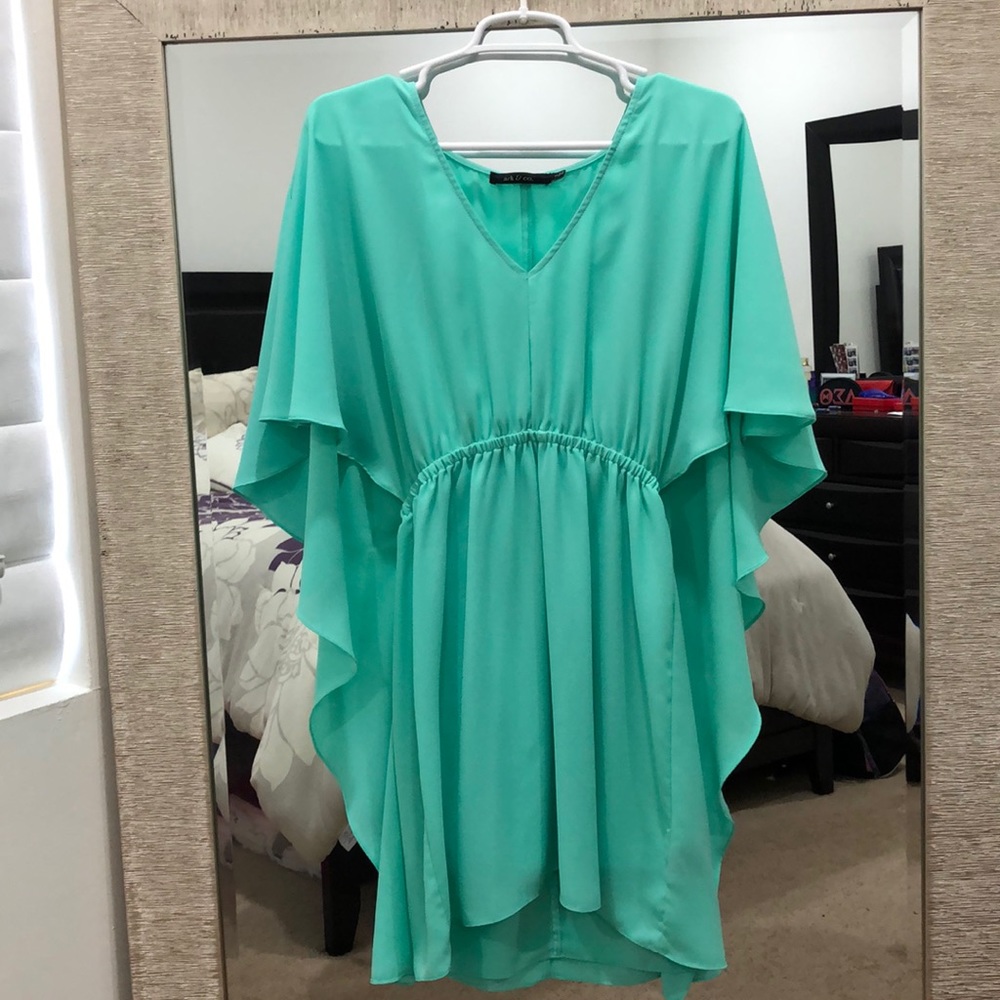 Blue dress
